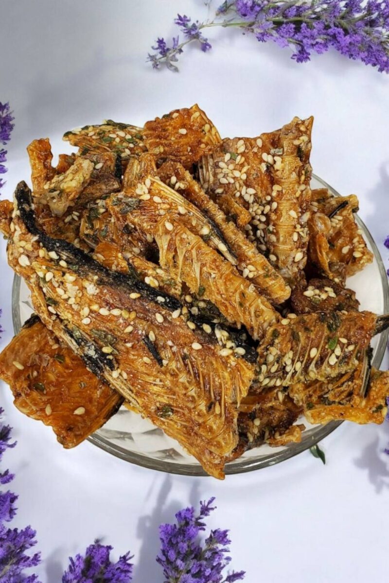 芝麻魚骨酥(原味)